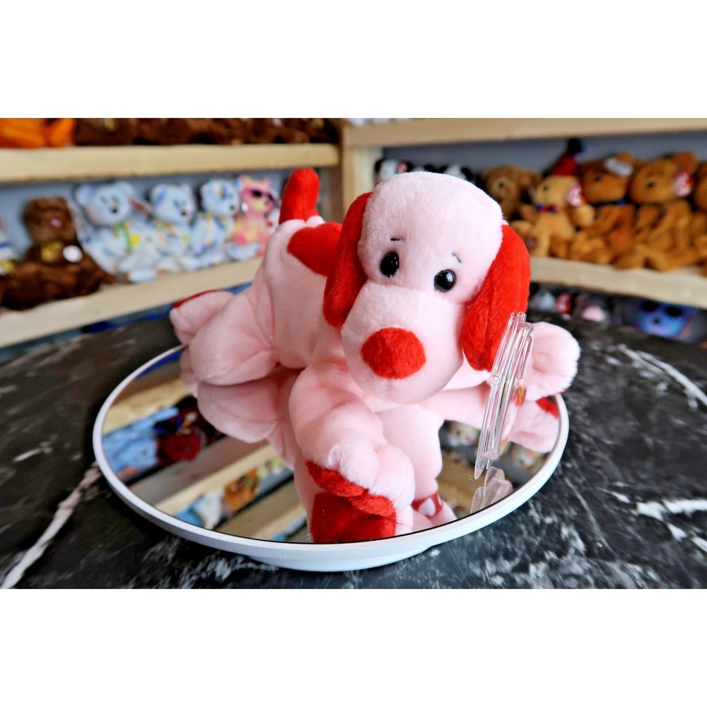 TY Beanie Baby - Lovey-Dovey theโ Dog | Tush Tag Issues | Vintage | Rare